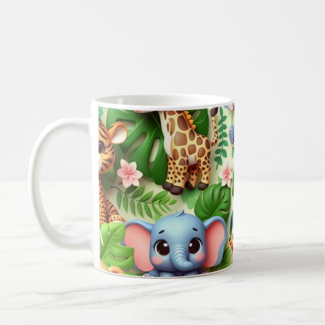 König des Dschungels Kaffeetasse (Links)