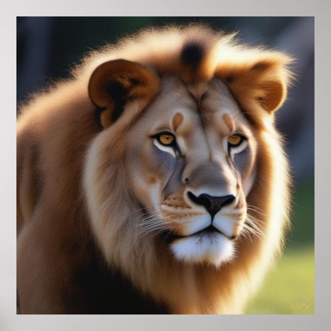 König des Dschungels Poster (Vorne)