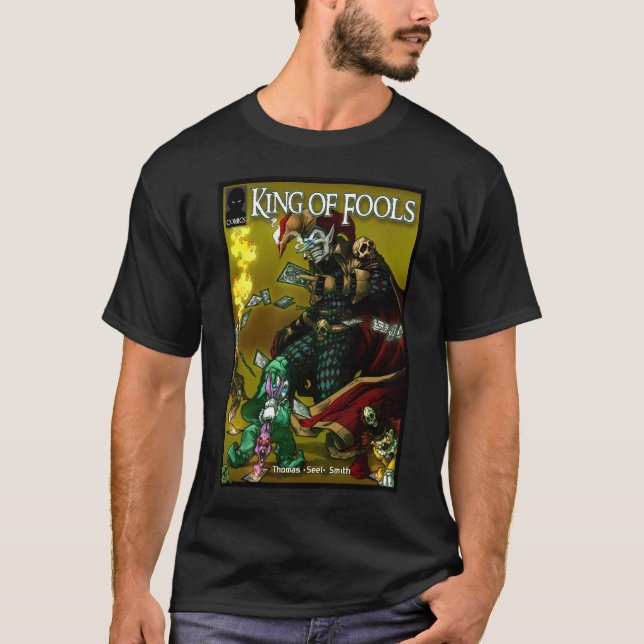 König des Dummkopf-Shirts T-Shirt (Vorderseite)