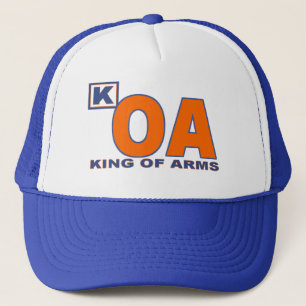 König des Entwurfs der Arm-2CW Truckerkappe