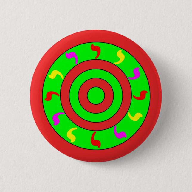 König des Feuers Button (Vorderseite)