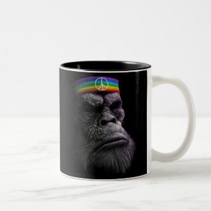 König des Friedens Zweifarbige Tasse