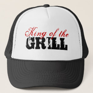 König des Grillhutes Truckerkappe