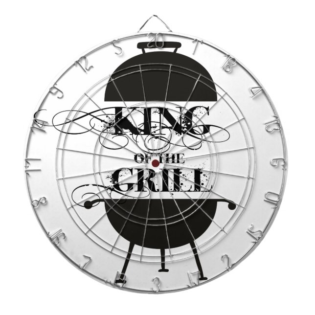 König Des Grills Dartscheibe (vorne)