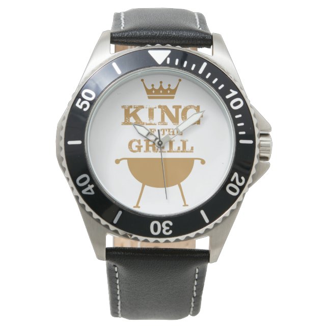 König des Grills, Gold Armbanduhr (Vorderseite)