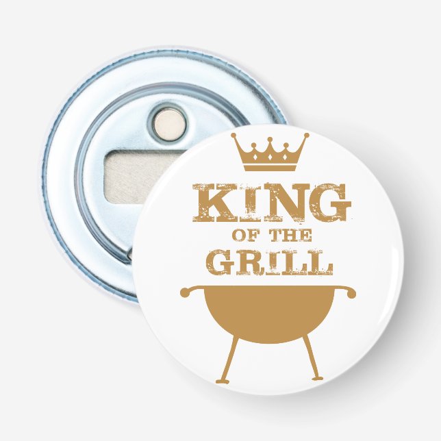 König des Grills, Gold Flaschenöffner (Vorderseite)