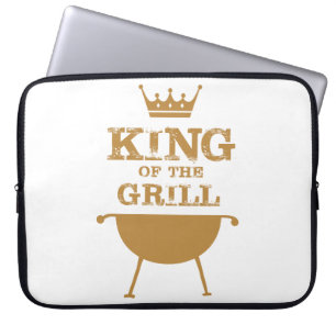 König des Grills, Gold Laptopschutzhülle