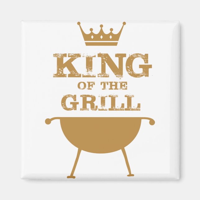 König des Grills, Gold Magnet (Vorne)