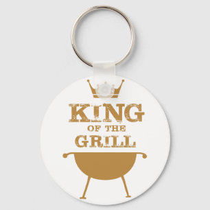 König des Grills, Gold Schlüsselanhänger