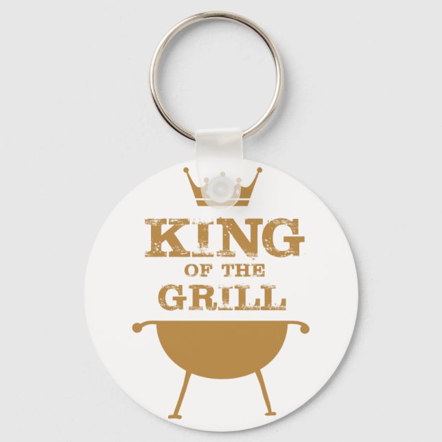 König des Grills, Gold Schlüsselanhänger (Vorderseite)