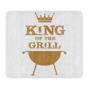 König des Grills, Gold Schneidebrett