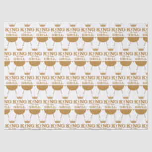 König des Grills, Gold Seidenpapier