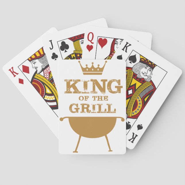 König des Grills, Gold Spielkarten (Rückseite)