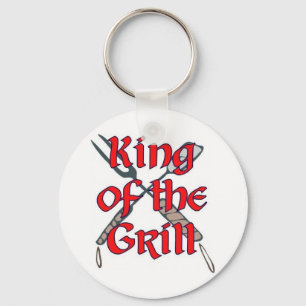König des Grills Schlüsselanhänger