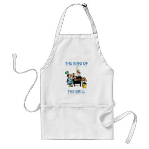 König des Grills Schürze