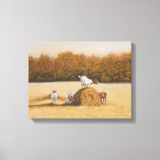 König des Hügels Leinwanddruck