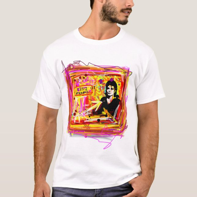 König des Pop T-Shirt (Vorderseite)