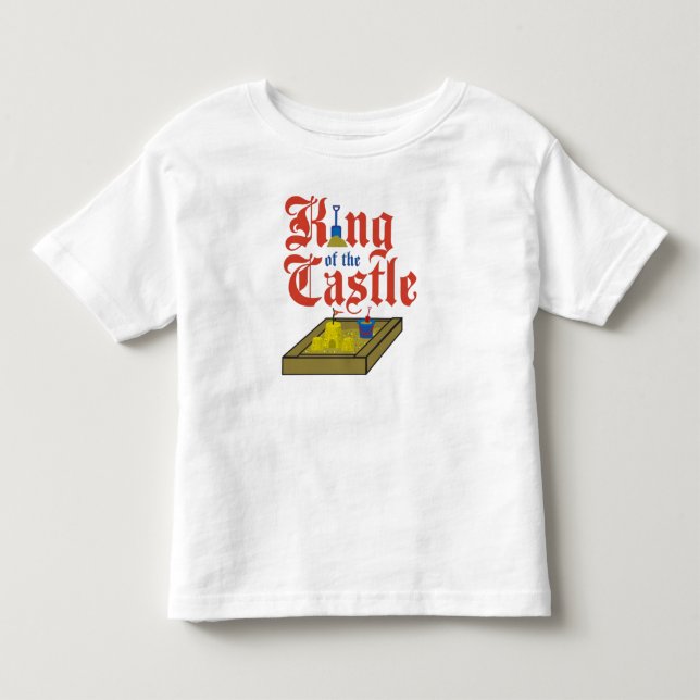 König des Schloss-T - Shirt (Vorderseite)