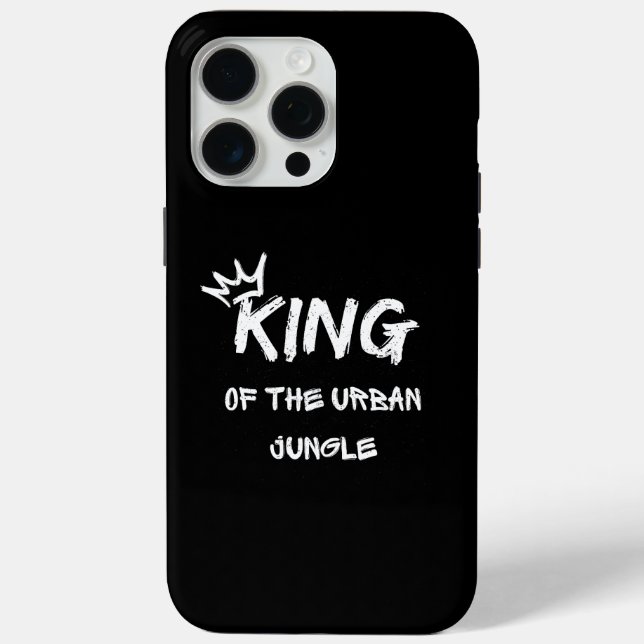 König des Urbanen Dschungels Case-Mate iPhone Hülle (Rückseite)