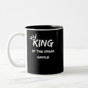 König des Urbanen Dschungels Zweifarbige Tasse