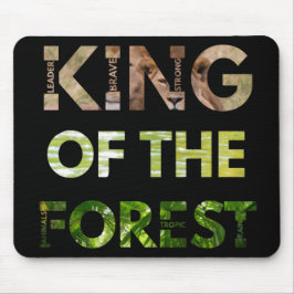 König des Waldes Mousepad