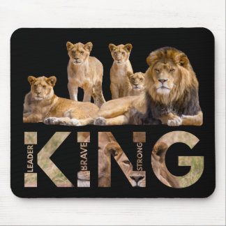 König des Waldes Mousepad
