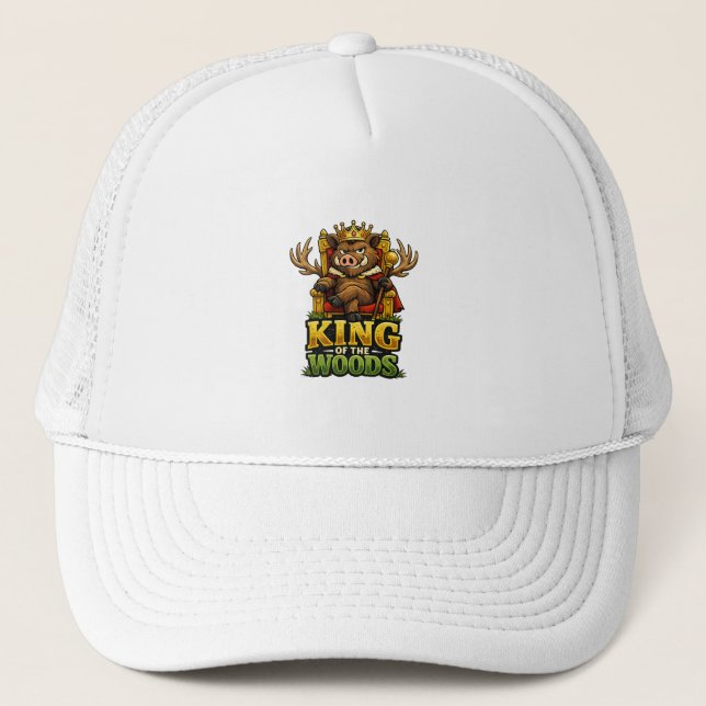 König des Waldes Truckerkappe (Vorderseite)