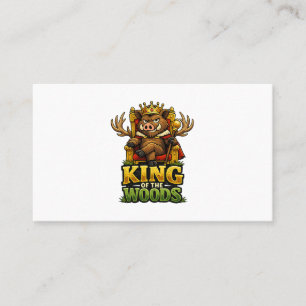 König des Waldes Visitenkarte