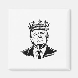 König Donald Trump Donald Trump Adel  Magnet