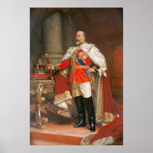 König Edward der VII Poster (Vorne)
