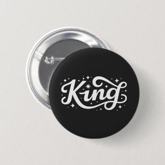 König Elegante Typografie Kronenlose Königliche Sc Button
