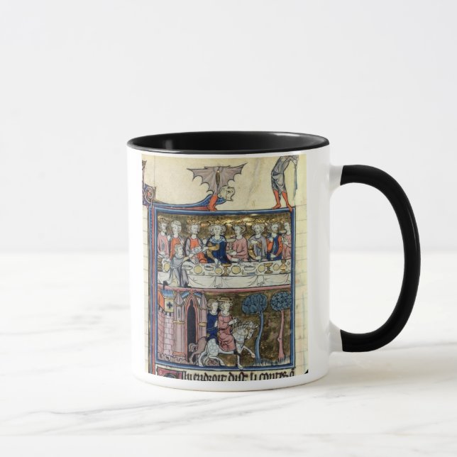 König f.326 Arthur und seine Ritter Frau-Fr 95 Tasse (Rechts)