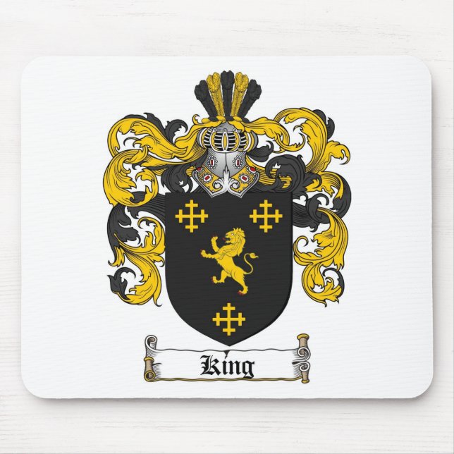 KÖNIG FAMILIENWAPPEN - KÖNIG WAPPEN MOUSEPAD (Vorne)