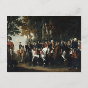 König Frederick II. Rückkehr von Preussen von Postkarte