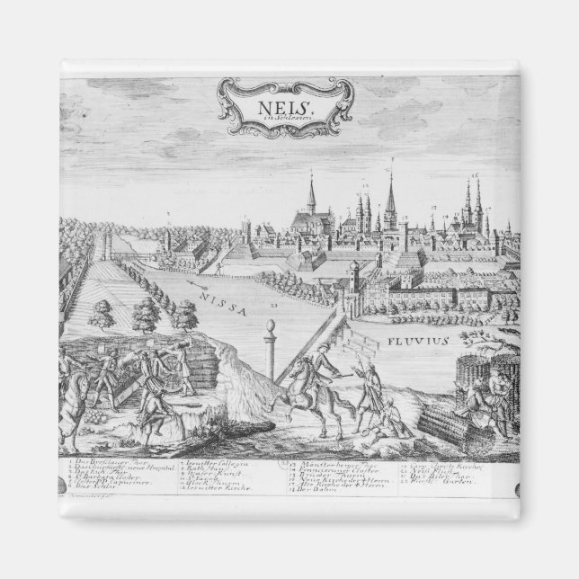 König Friedrich II. von Preußen Magnet (Vorne)