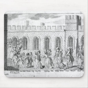 König George III und Königin Charlotte Mousepad