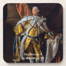 König George III von Allan Ramsay 1762 Getränkeuntersetzer