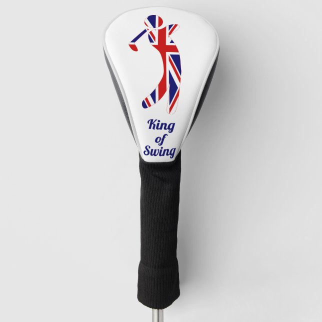 König Gewerkschafts-Jack-Golfspieler-der Golf Headcover (Vorderseite)