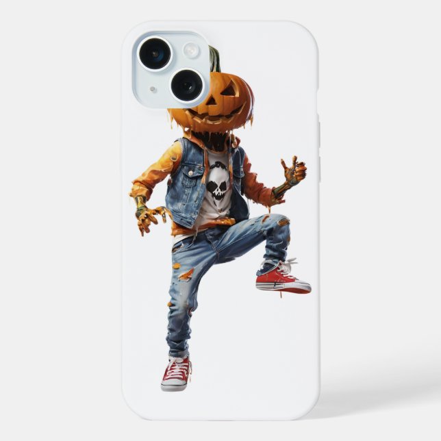 König 🎃 Halloween Fun iPhone 15 Plus Hülle (Rückseite)