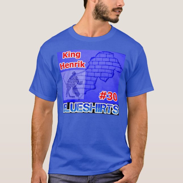 König Henrik Blueshirts Nr30 T-Shirt (Vorderseite)