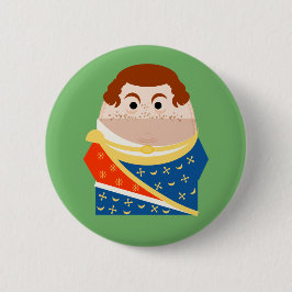 König Henry II von England Button