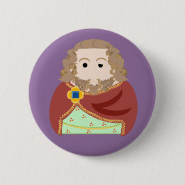 König Henry III von England. Button