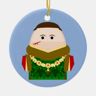 König Henry V von England Keramik Ornament