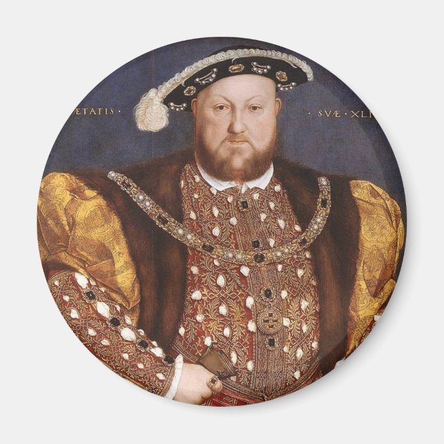 König Henry VIII Magnet (Vorne)