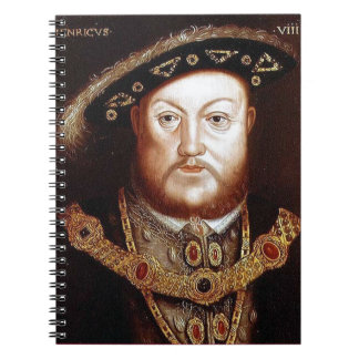 König Henry VIII Notizblock