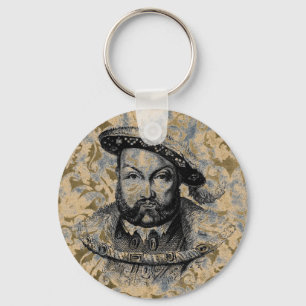 König Henry VIII Schlüsselanhänger