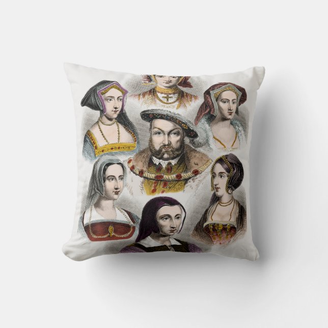 König Henry VIII von England | seine sechs Kissen (Vorderseite)