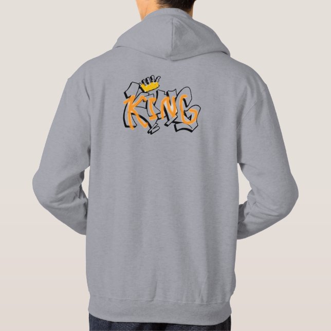 König Hoodie (Rückseite)