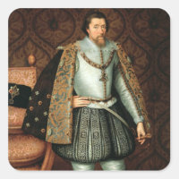 König James I von England (1566-1625) (Erdöl auf L