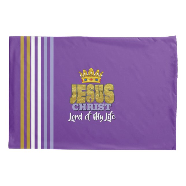 König Jesus, Herr meines Lebens Christlich Kissenbezug (Rückseite)